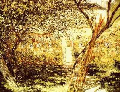 Claude Monet Le Jardin de Vetheuil Germany oil painting art